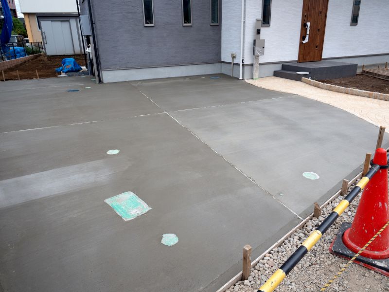Concrete Apron Construction