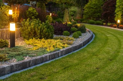 Yard Edging Installation